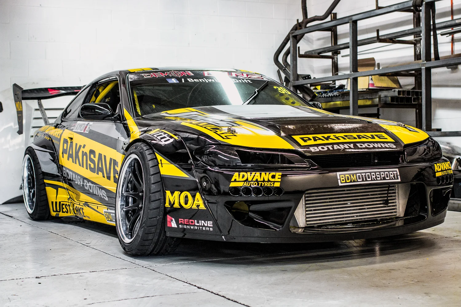 Stroking The Bunny Ben Wilkinson S Rocket Bunny S15 Drift Monster The Motorhood