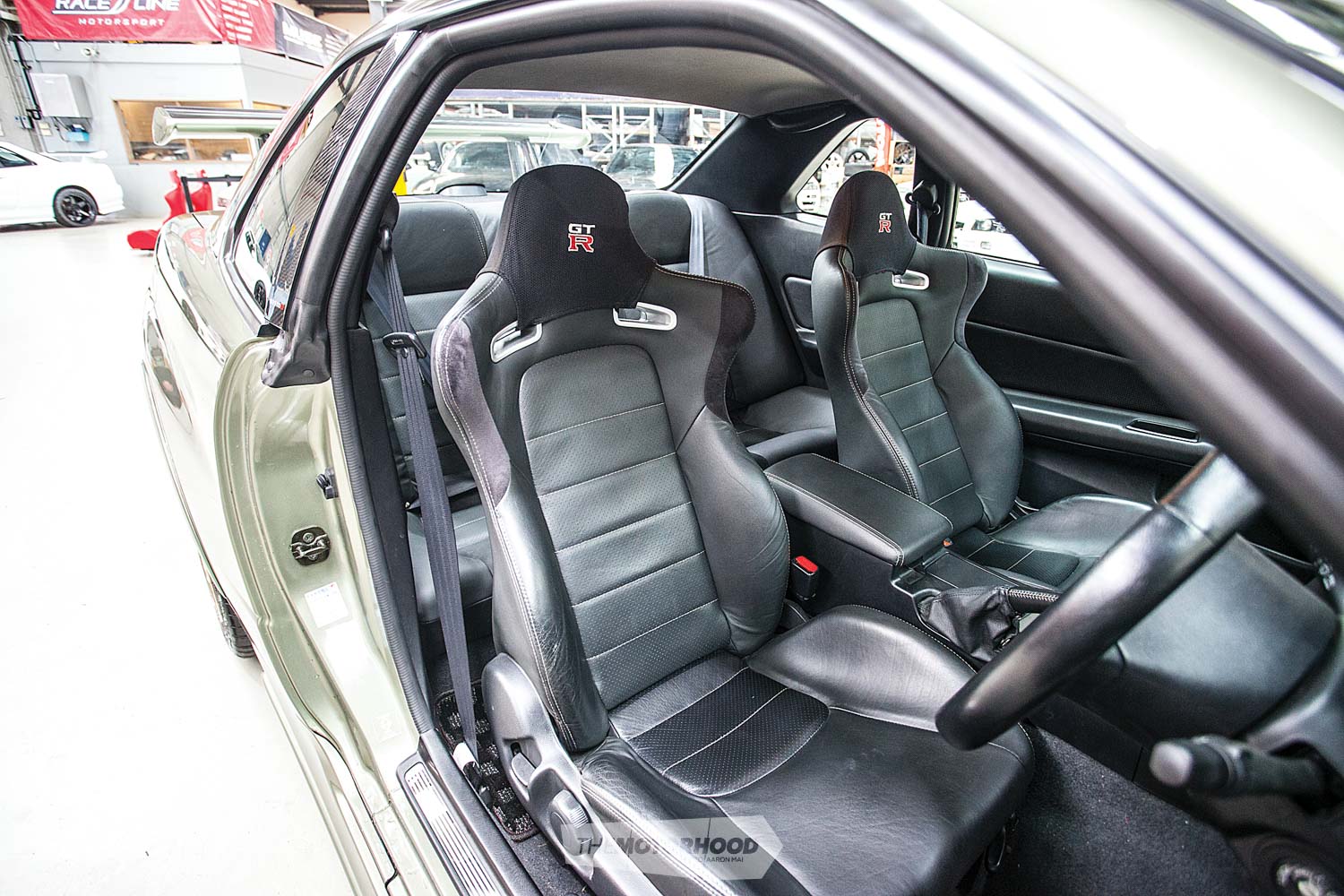 Flying V Omori Factory Built R34 Gt R M Spec Nur The Motorhood