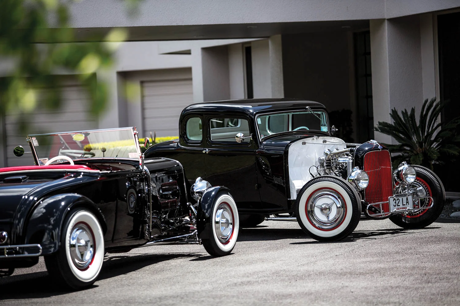 【Rakutao公式アカウント01 】BLACK SIGN ヘビーウェイト Hawaiian Treasure: '32 Coupe and '31 Model A Roadster combo — The