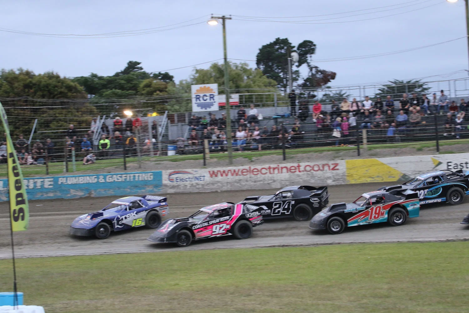 Rough and tumble: Burger King Pro Dirt Super Saloons round seven