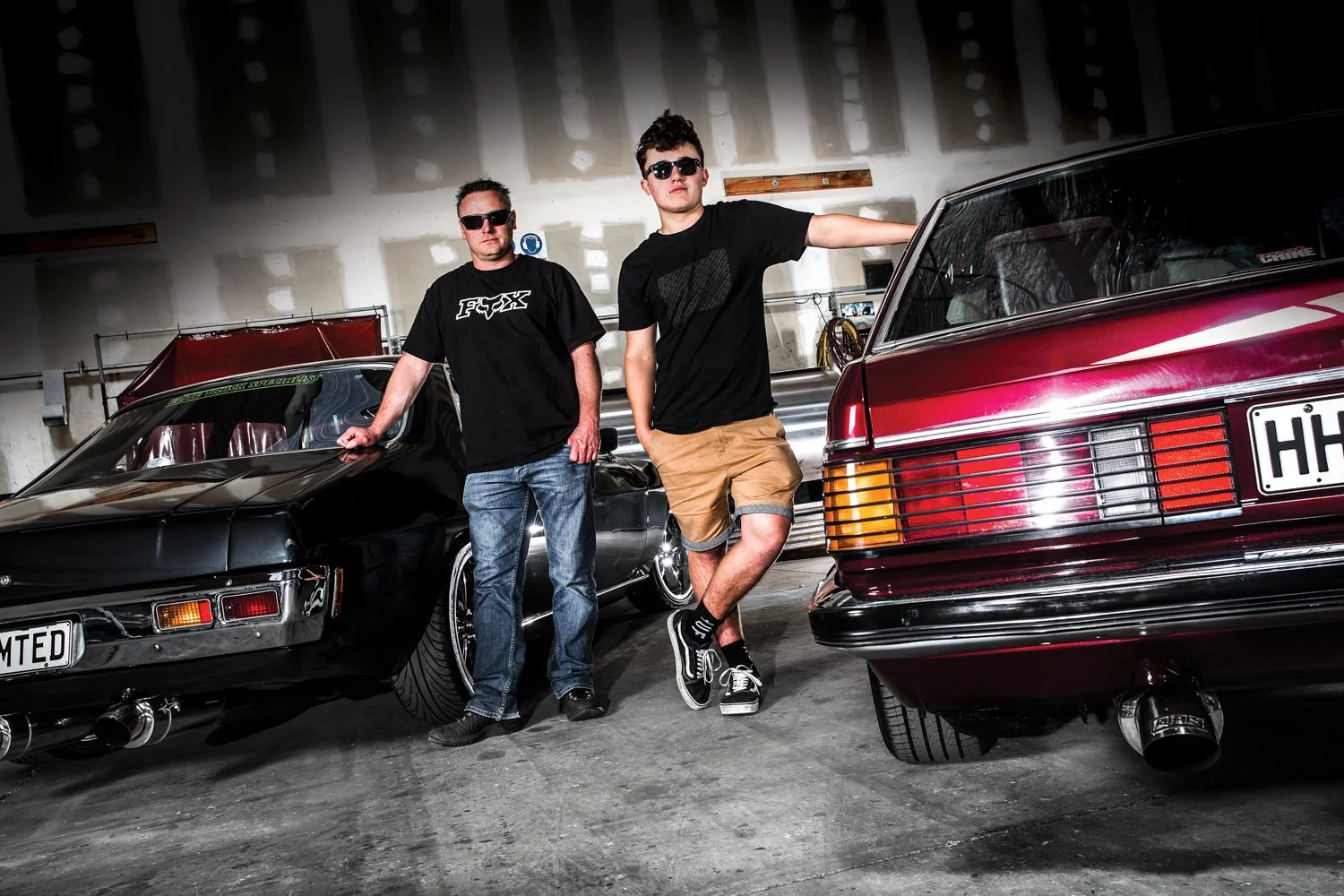 Proper Parenting: Holden VH SL/E and HQ Kingswood father-son combo