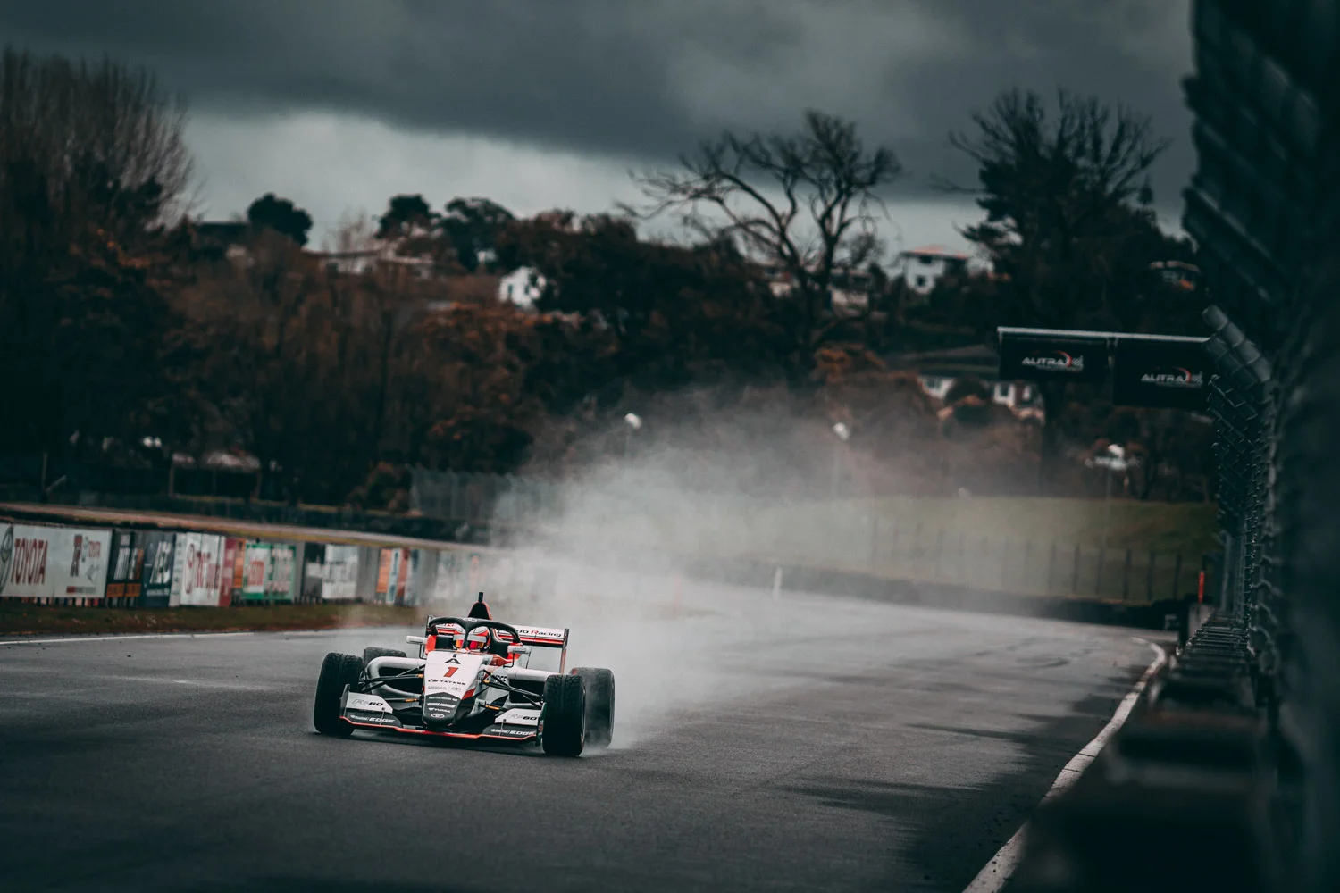 Toyota  FT-60 cuts first laps in NZ