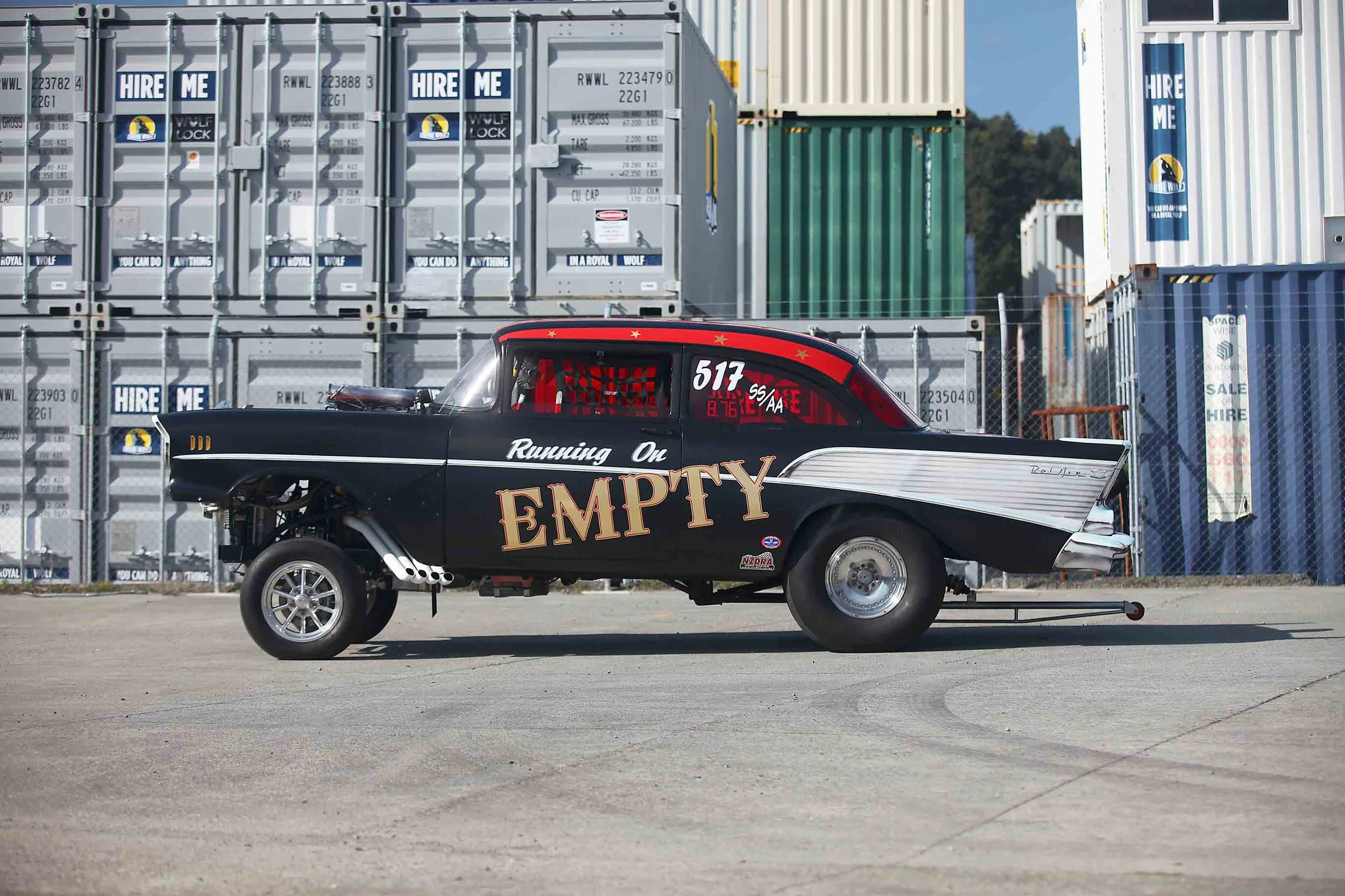 Fast Eddie: Eddie Trybula's Chev Bel Air gasser