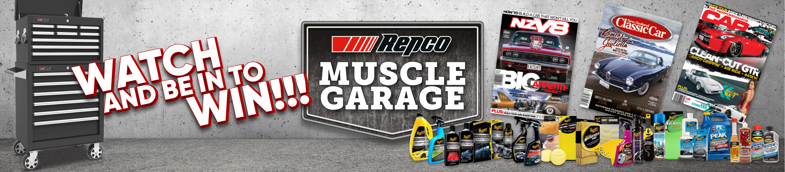 Watch Repco Muscle Garage Season 7!