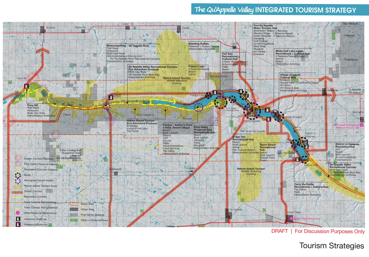Qu'Appelle Valley Integrated Tourism Strategy — O2 Planning + Design