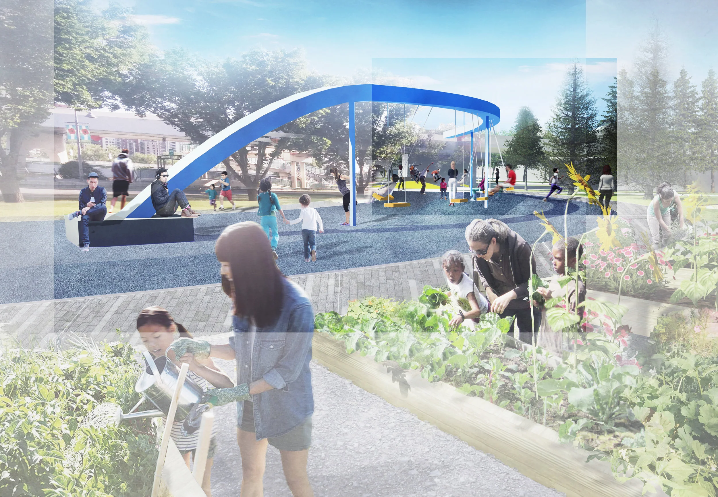 Bow to Bluff Public Realm