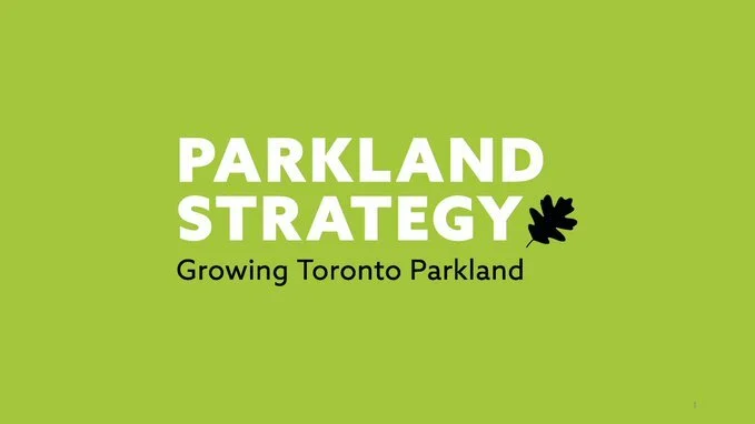 Toronto Parkland Strategy