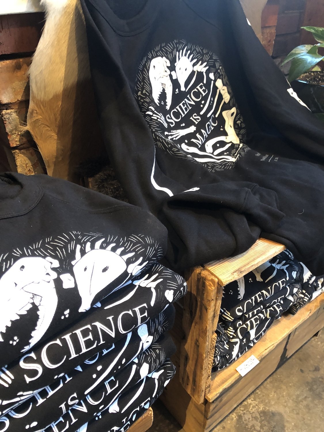 Science is Magic shirts.