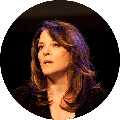  Marianne Williamson, Spiritual leader and Politician