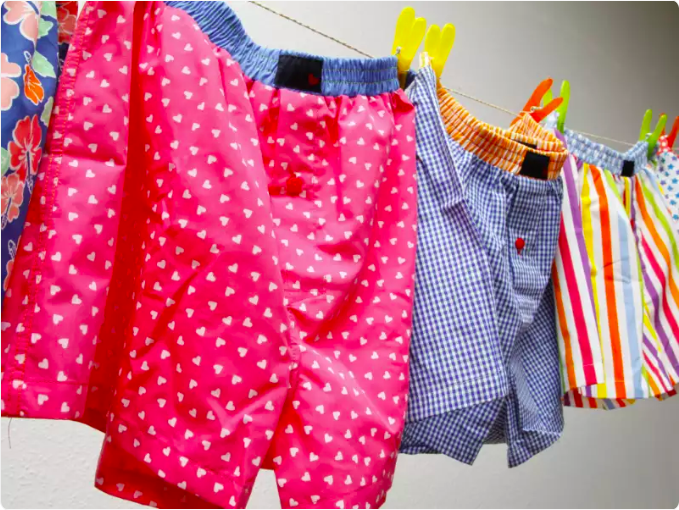 In South American countries, wearing colored underwear determines your fate for the coming year. For those who want to find love, wear red, white means peace and gold signifies wealth.
