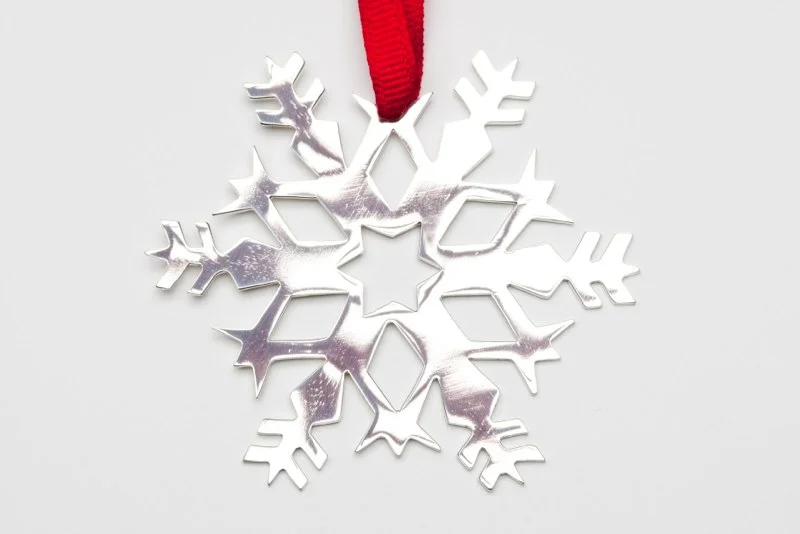   Snowflake III Ornament   White Brass &nbsp;| &nbsp;NSn03-W &nbsp;| &nbsp;$180   Sterling Silver &nbsp;| &nbsp;NSn03-Ag &nbsp;| &nbsp;$240&nbsp;     