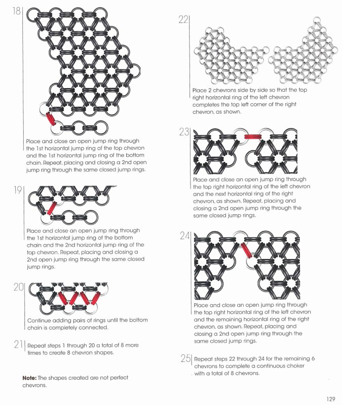 Fabricate a Japanese Hexagonal Mail Collar