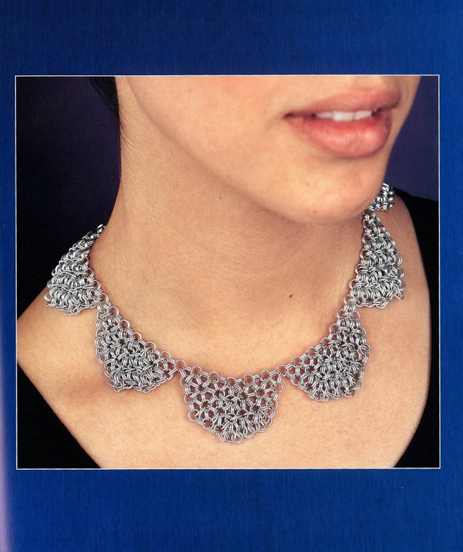 Japanese Hexagonal Chain Mail Collar