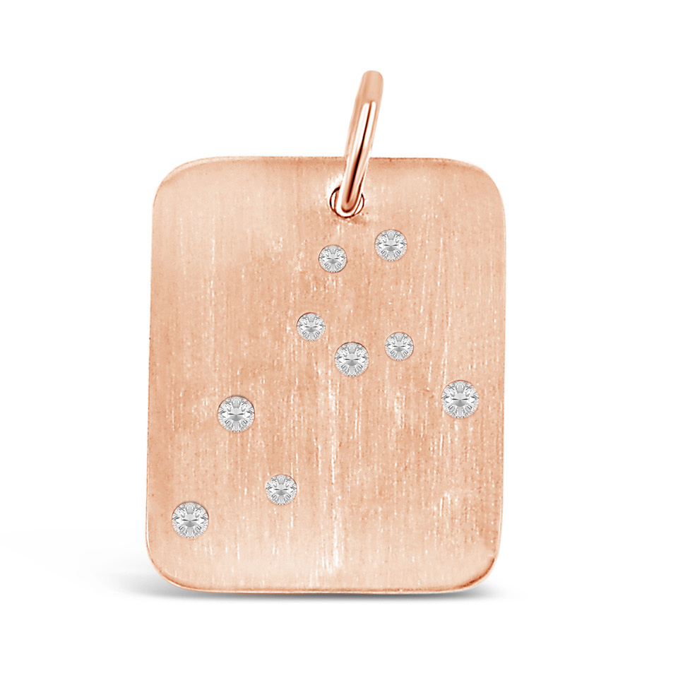 Rose Gold Leo Pendant