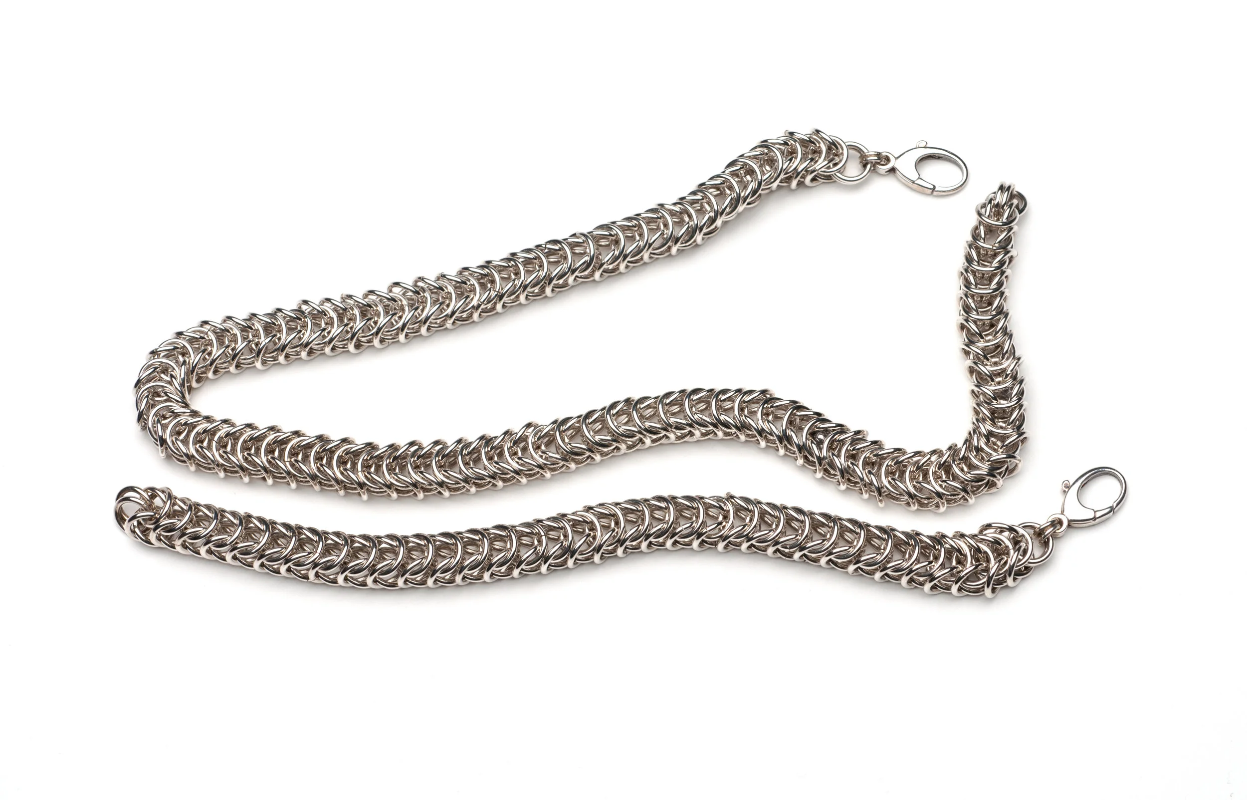 Queen's Chain Chainmail Bracelet or Necklace