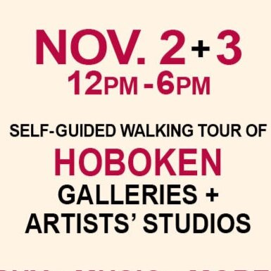 Hoboken Art + Studio Tour Nov 2 - 3, 2019
