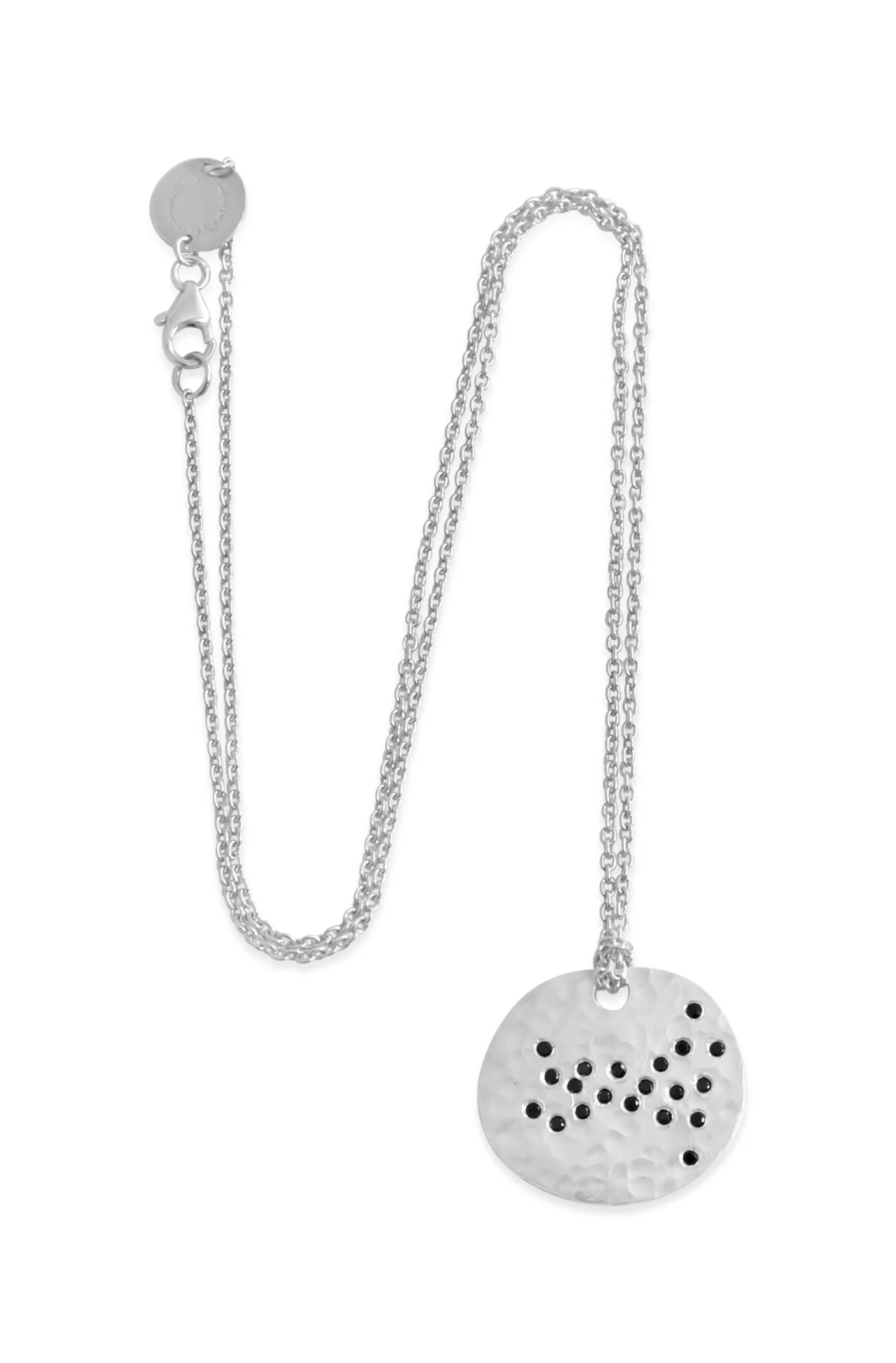 Sterling Silver Star Cluster Astrology Pendant