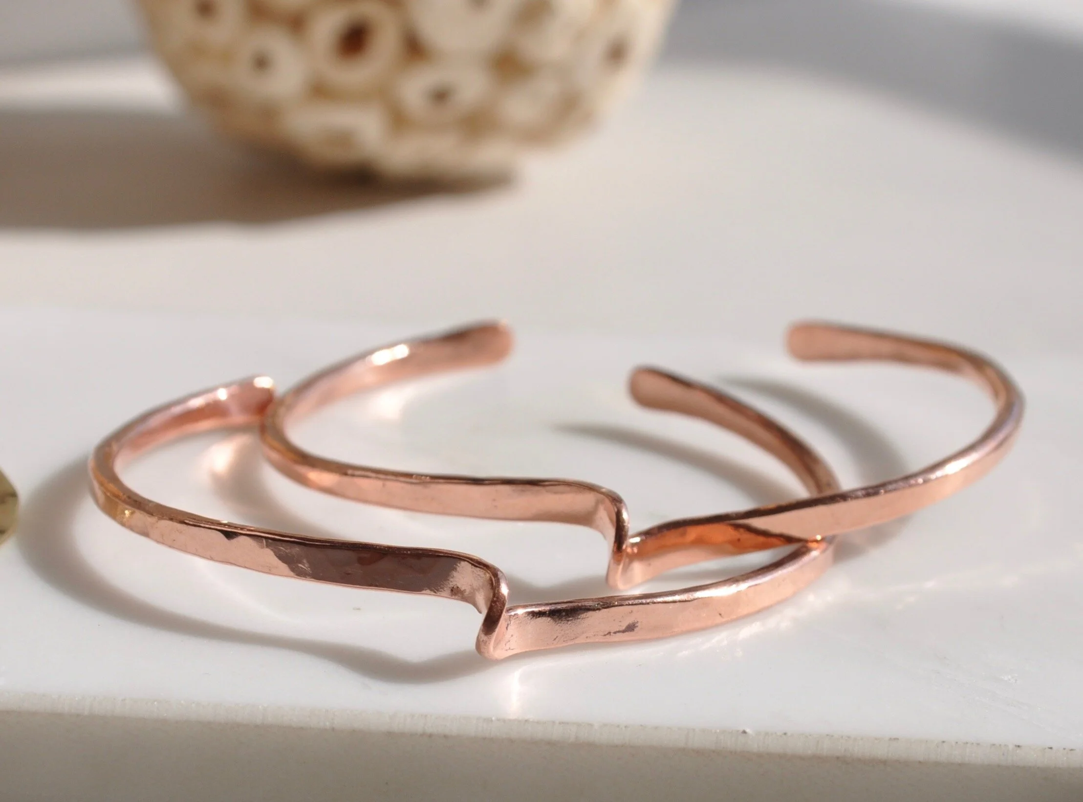 Forged Earrings and Bracelets