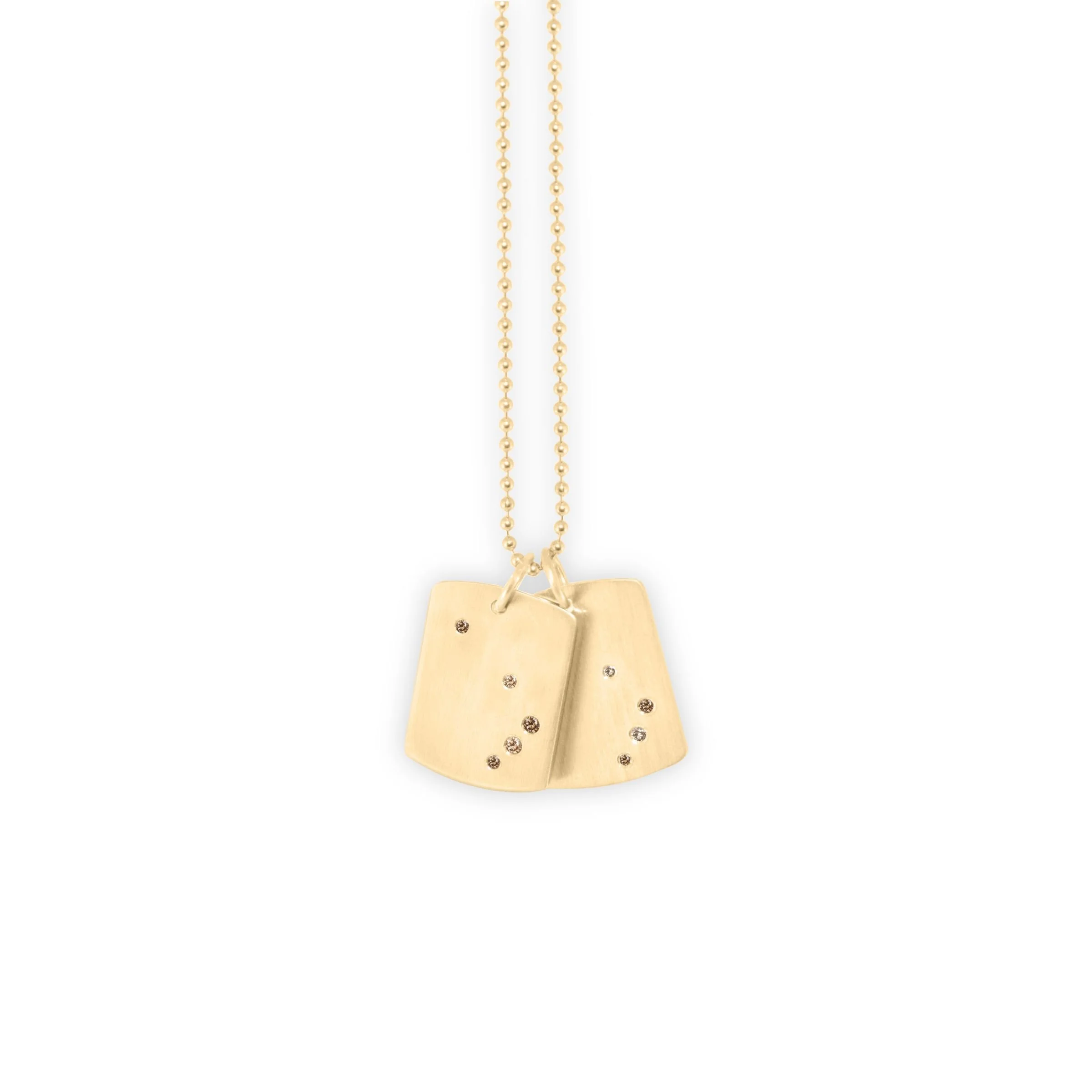 Aries Diamond Constellation Necklace