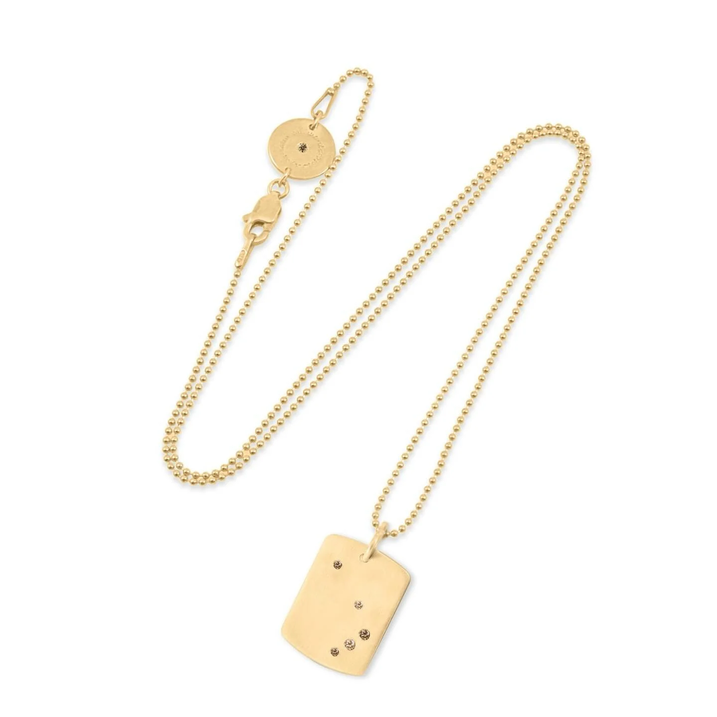 Happy Birthday Aries! Aries, you are always so confident, honest, and enthusiastic. 

In celebration of Aries&rsquo;s birthdays, Aries LOVE YOU TAGS are 20% off from March 20 - April 19.

Promo code LOVEYOUARIES

Diamond Constellation Necklaces are a