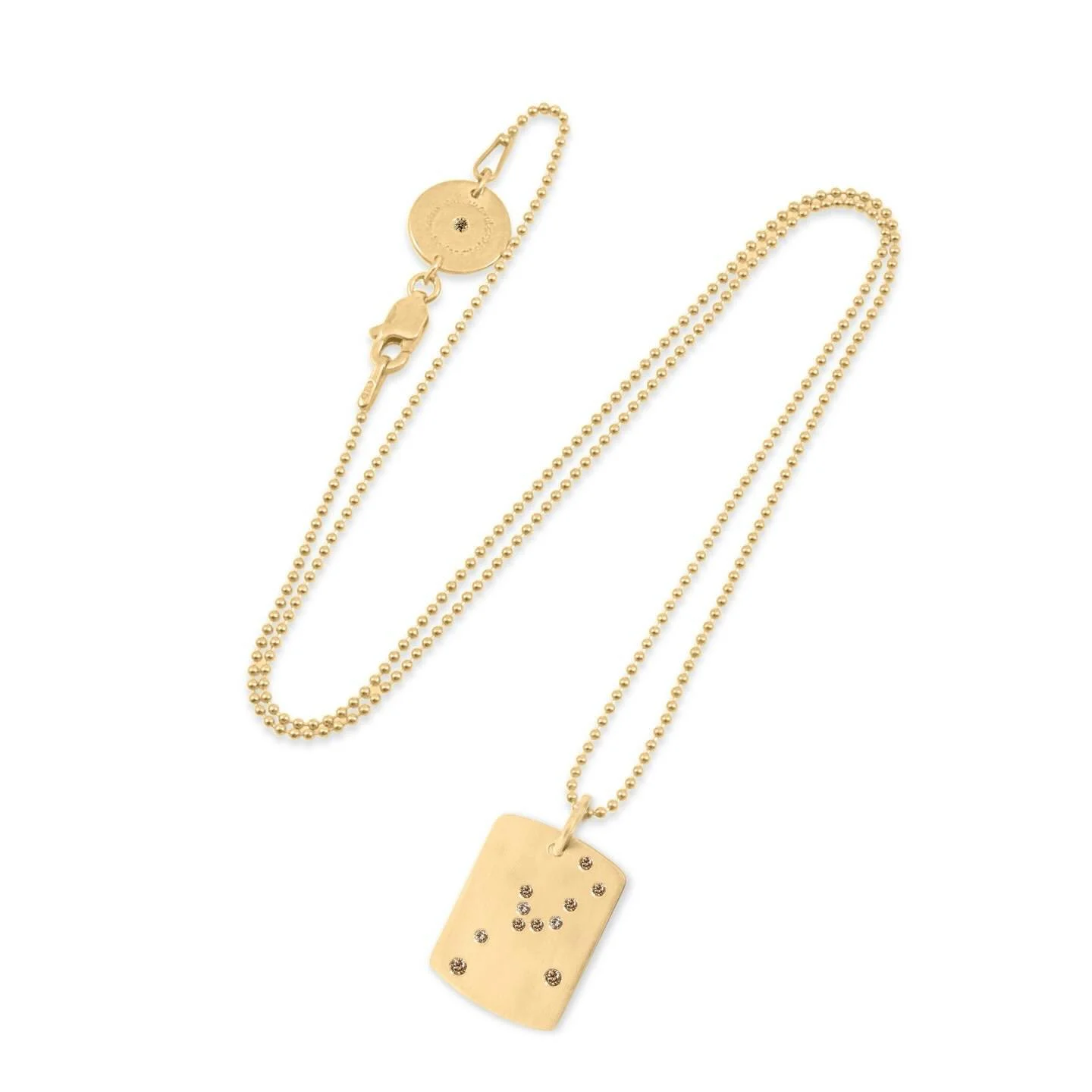 Happy Birthday Taurus! Taurus, you are always so devoted, intelligent, and patient. 

In celebration of Taurus&rsquo;s birthdays, Taurus LOVE YOU TAGS are 20% off from April 19 - May 20.

Promo code LOVEYOUTAURUS

Diamond Constellation Necklaces are 