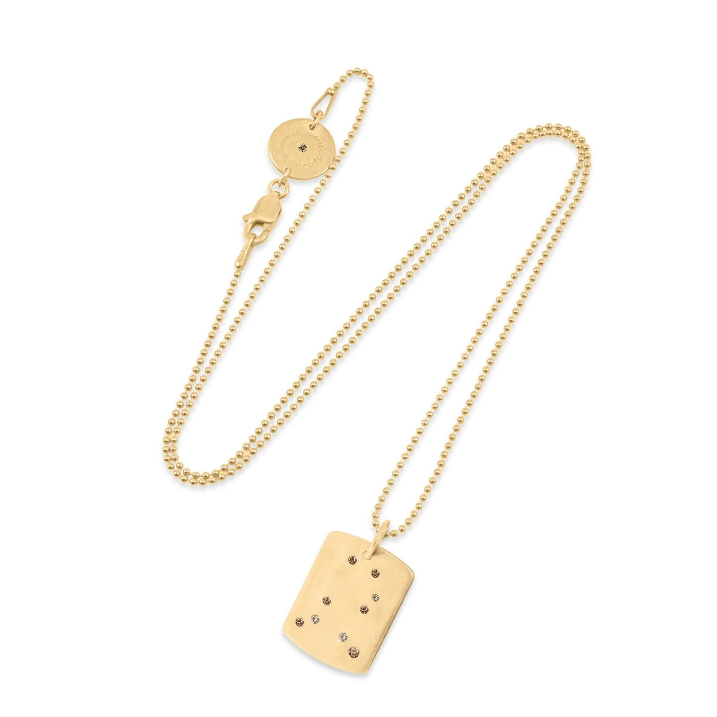 In celebration of Gemini&rsquo;s birthdays, Gemini LOVE YOU TAGS are 20% off from May 20 - June 20.

Promo code LOVEYOUGEMINI

Diamond Constellation Necklaces are available in sterling silver with black diamonds, 14k yellow gold with champagne 🍾 dia