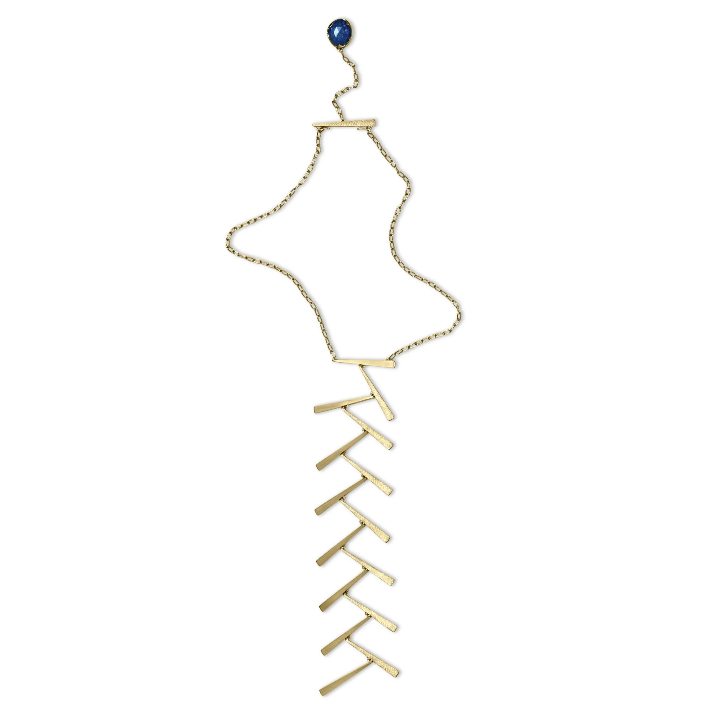 Life's Ladder Back Front Necklace