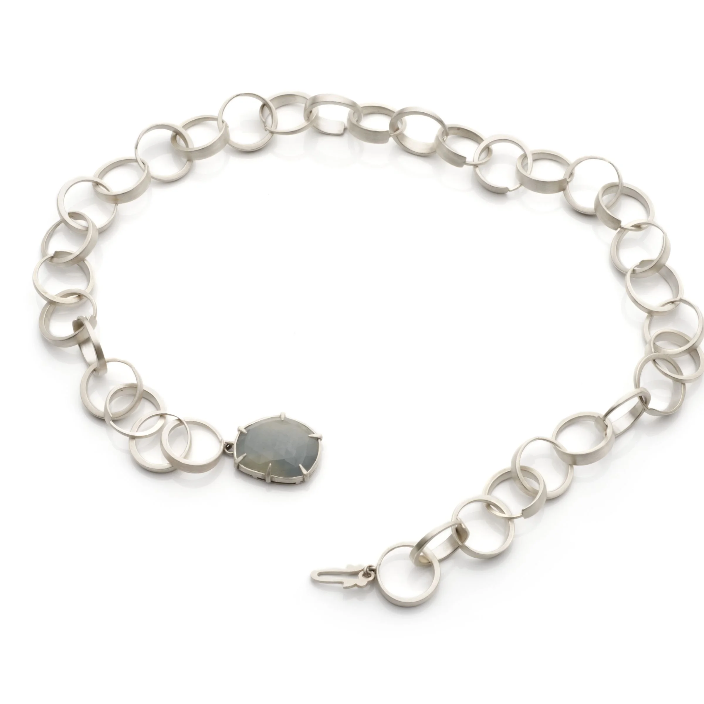 Elements Circlet Necklace with Sapphire