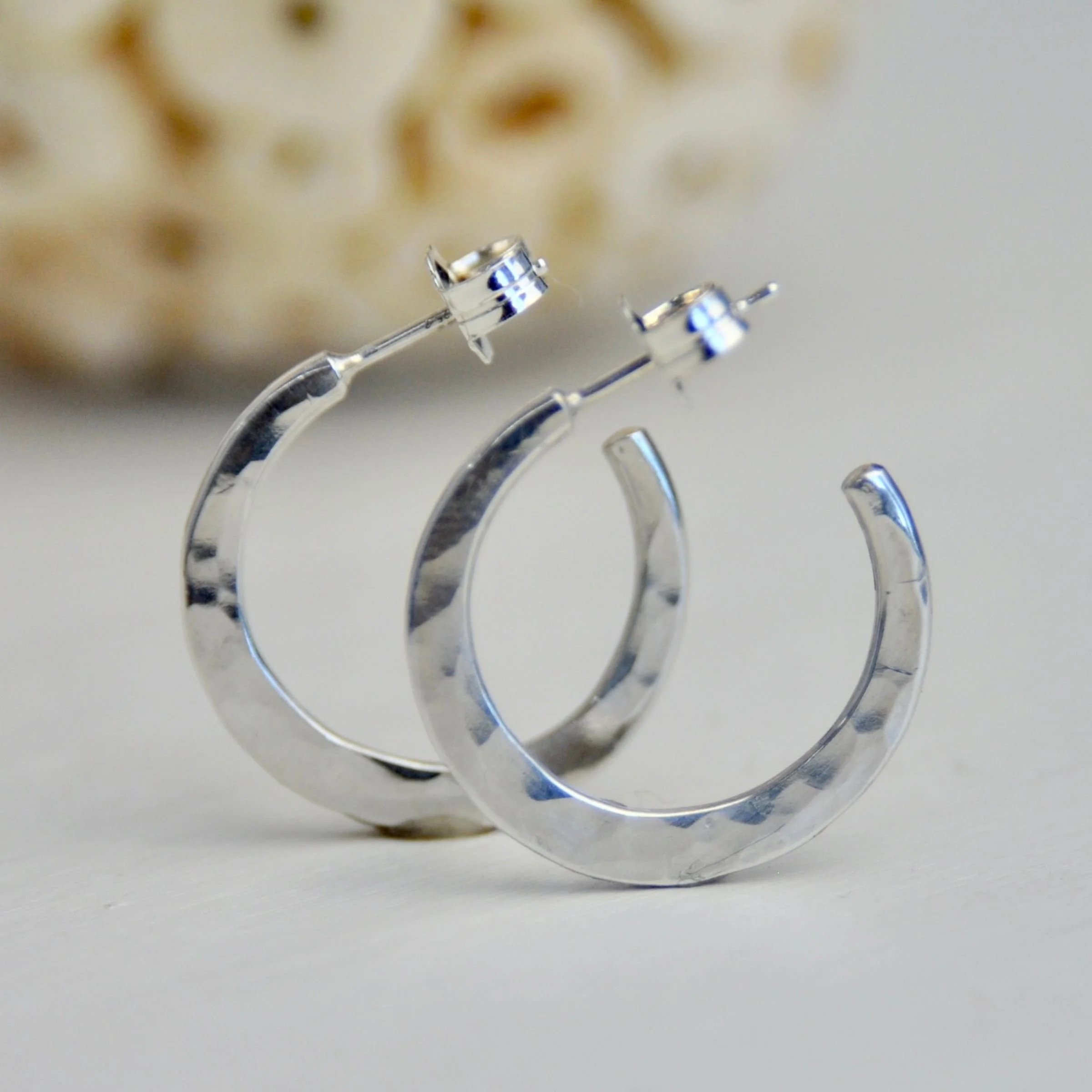 Hammer Forged Earrings -Virtual Class