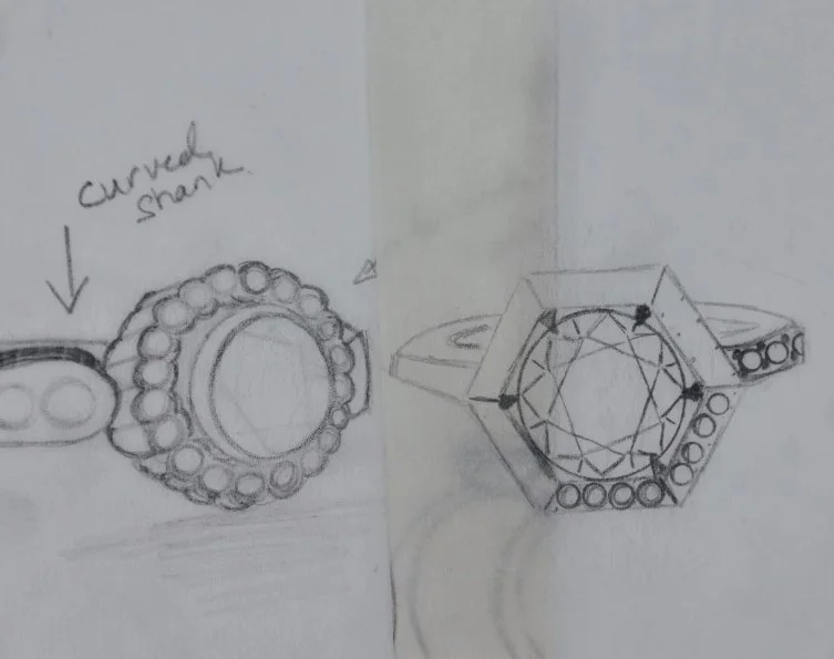 hand drawn sketch design on paper with pencil brings your vision to life allowing refining and revisions of concepts