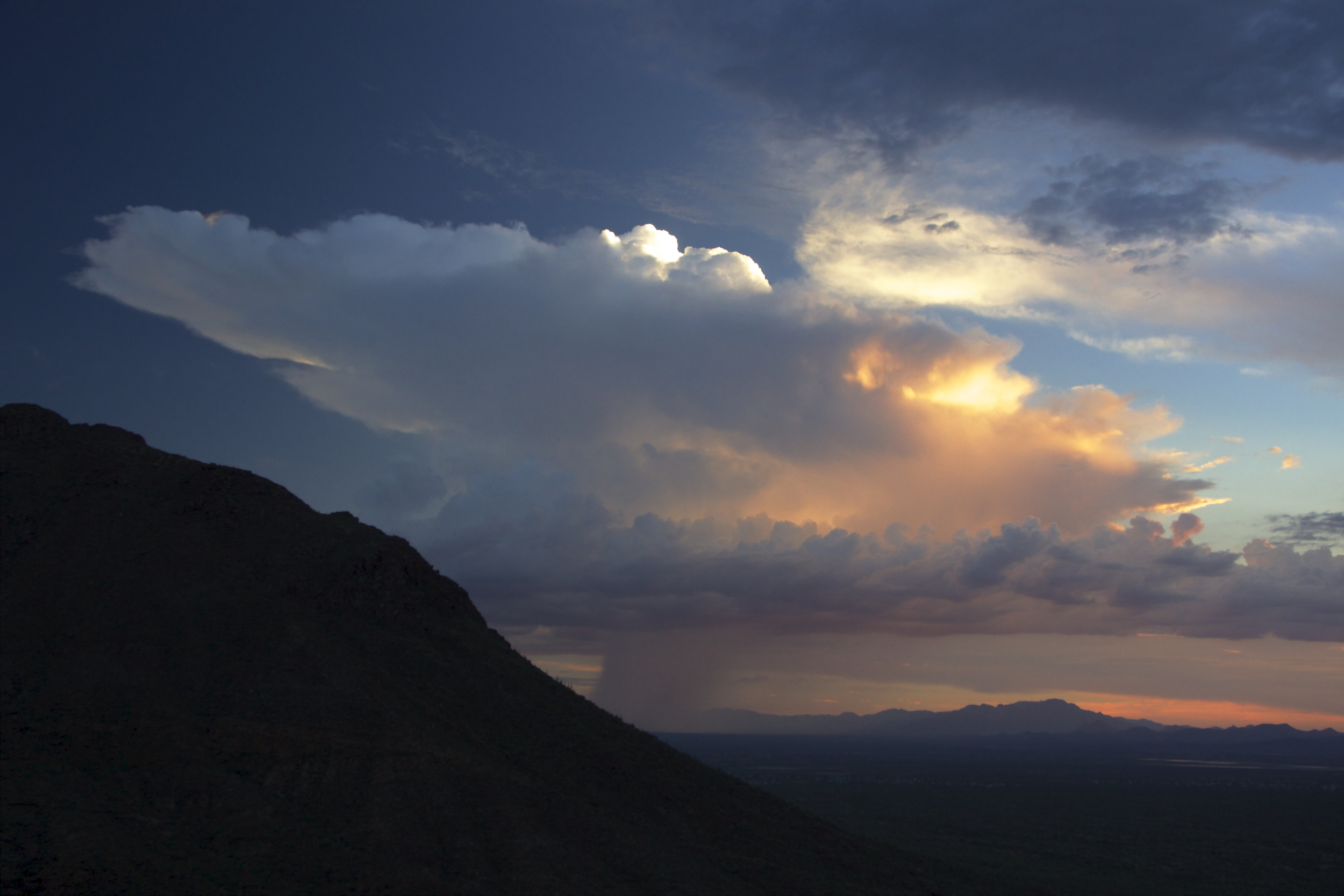 "Sunset Thunderstorm"