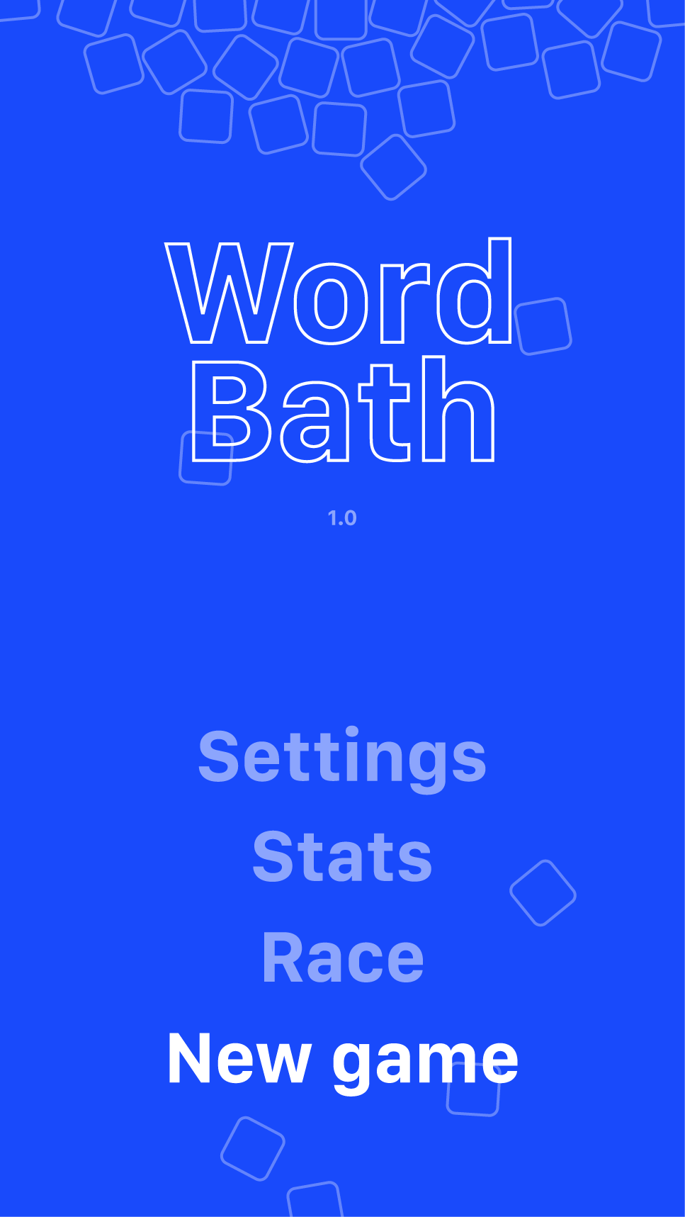 Launch screen.
