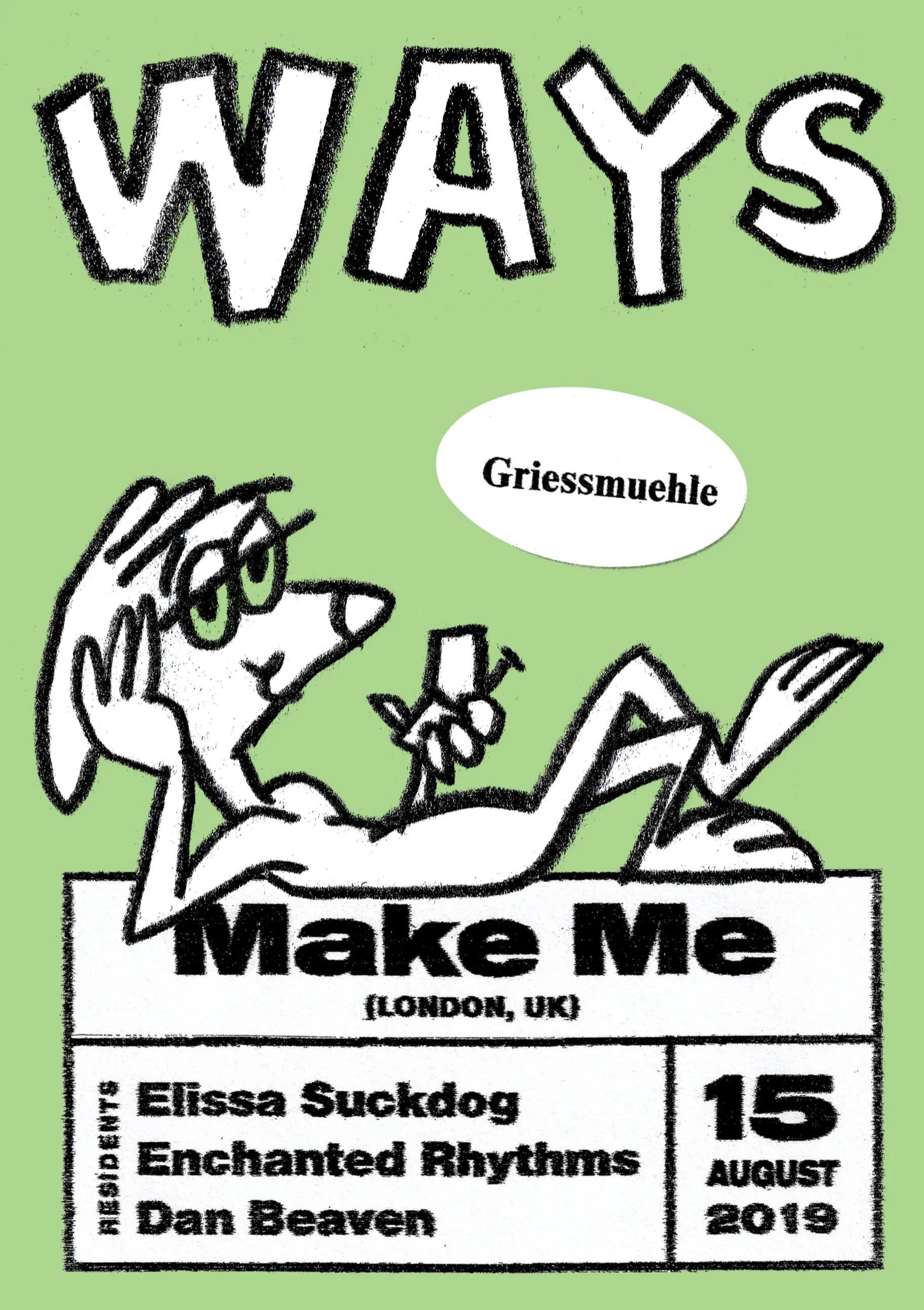 WAYS #2: A party series by Elissa Suckdog
