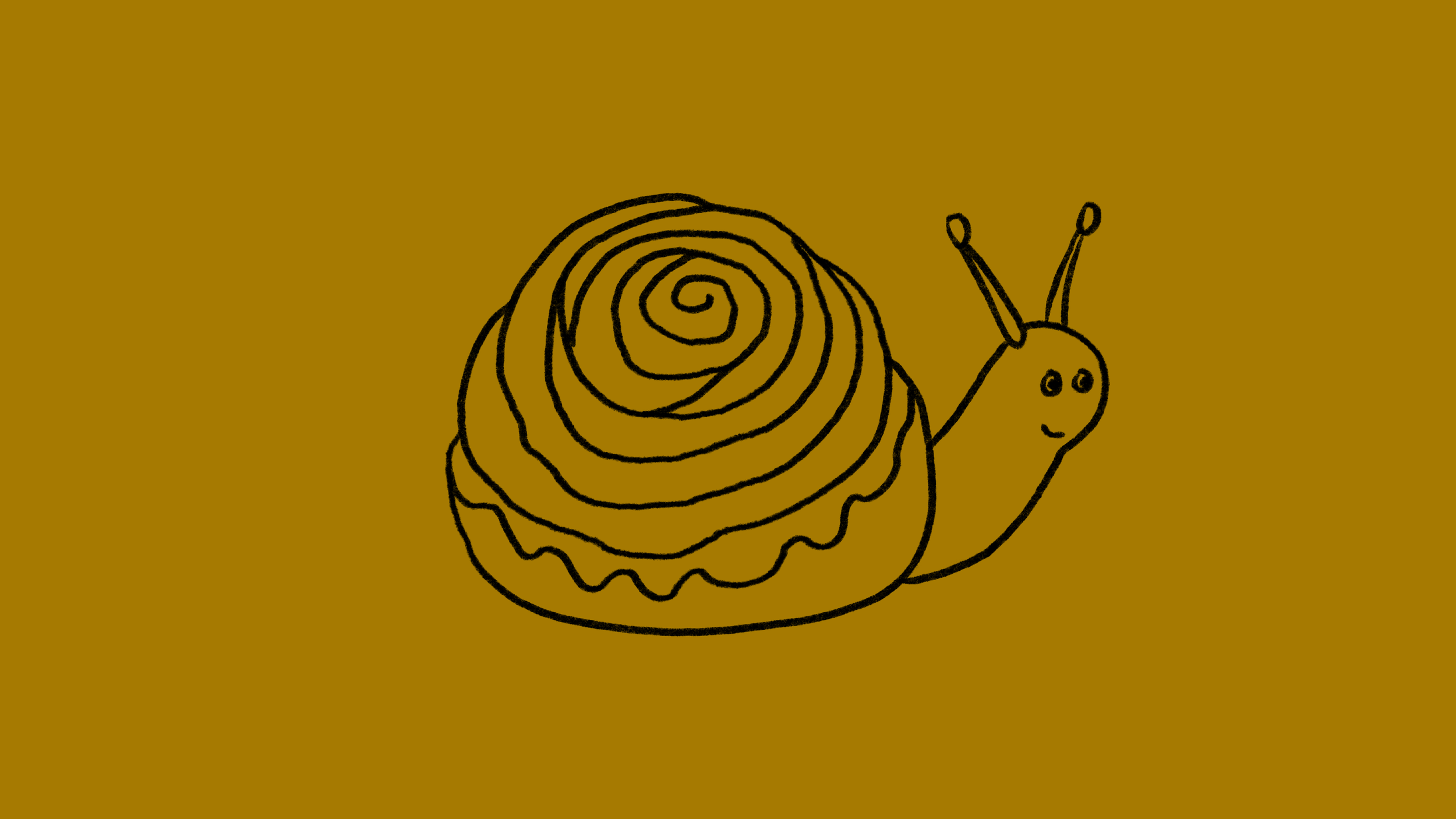A cinnamon roll is called a "cinnamon snail."