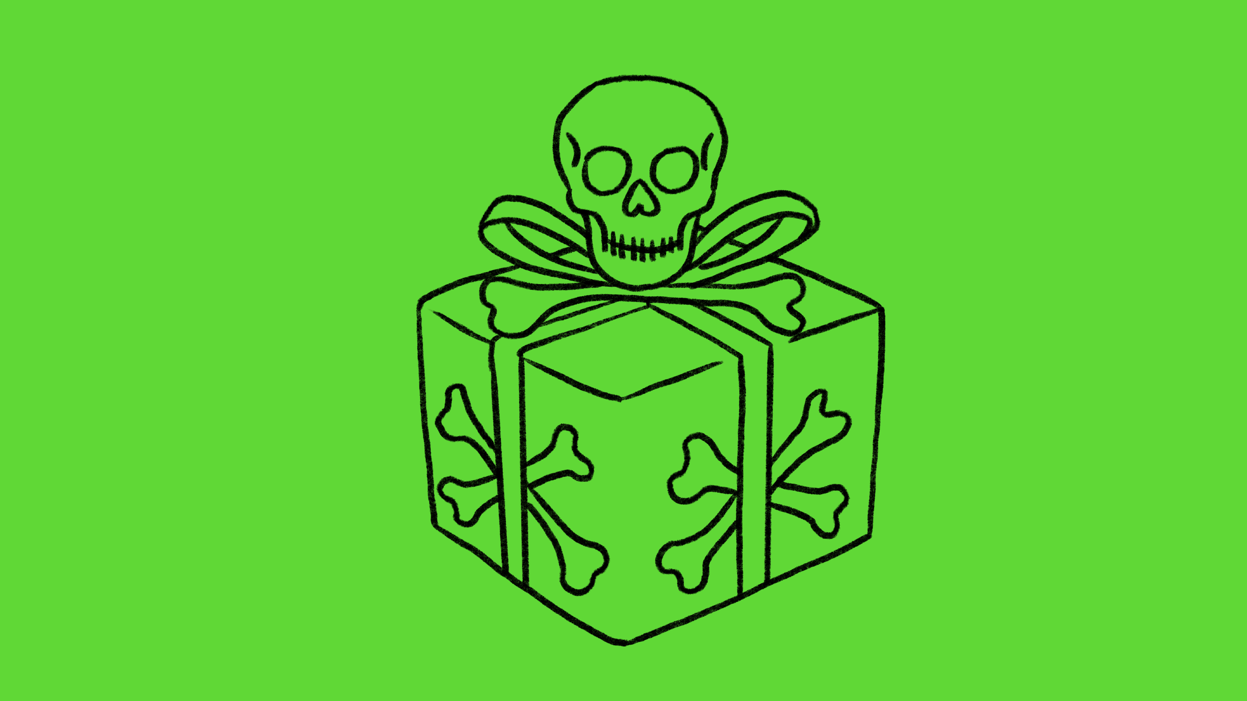 The word for poison is "gift" which can be confusing.