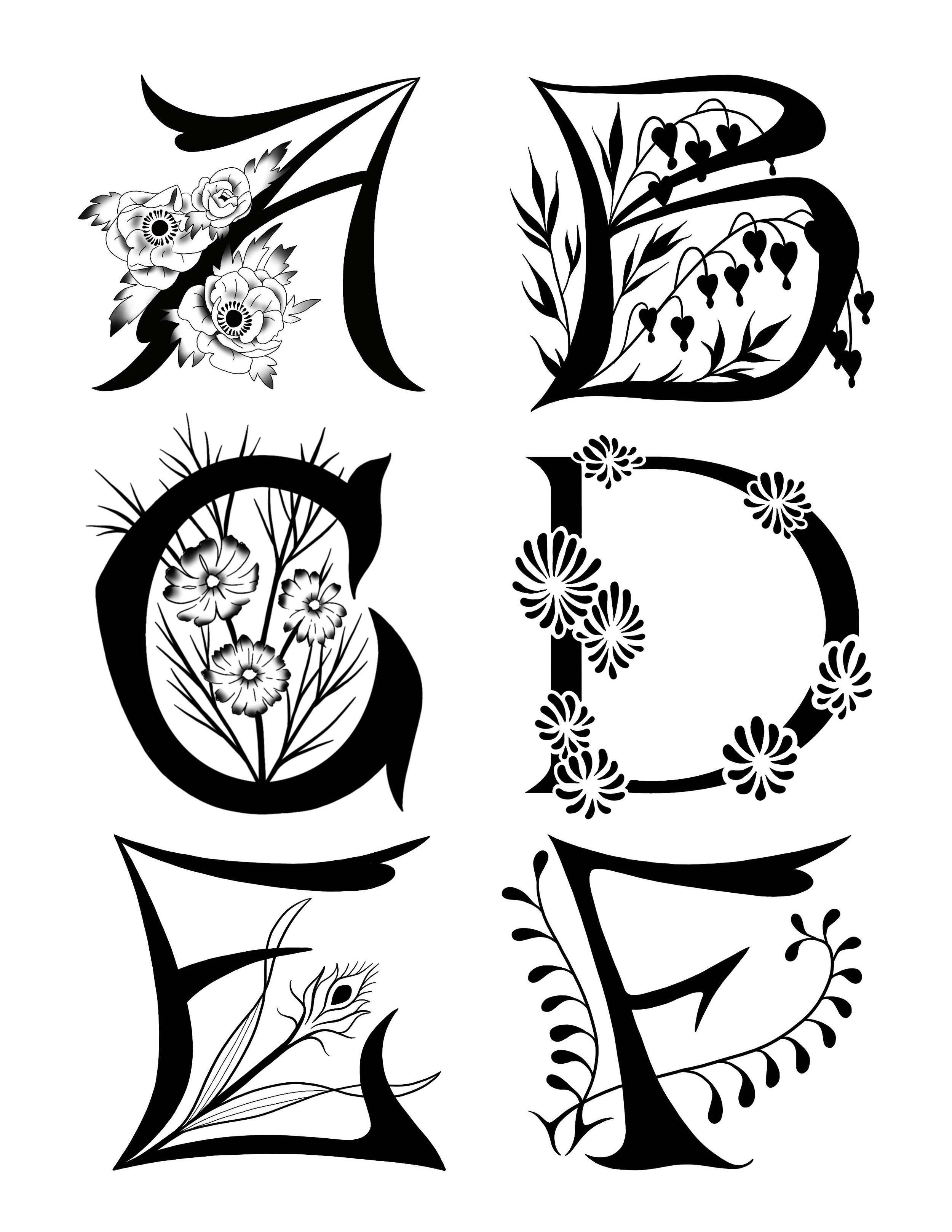 mayamorphosis_art_nouveau_letter_monogram_flash_ABCDEF.jpg