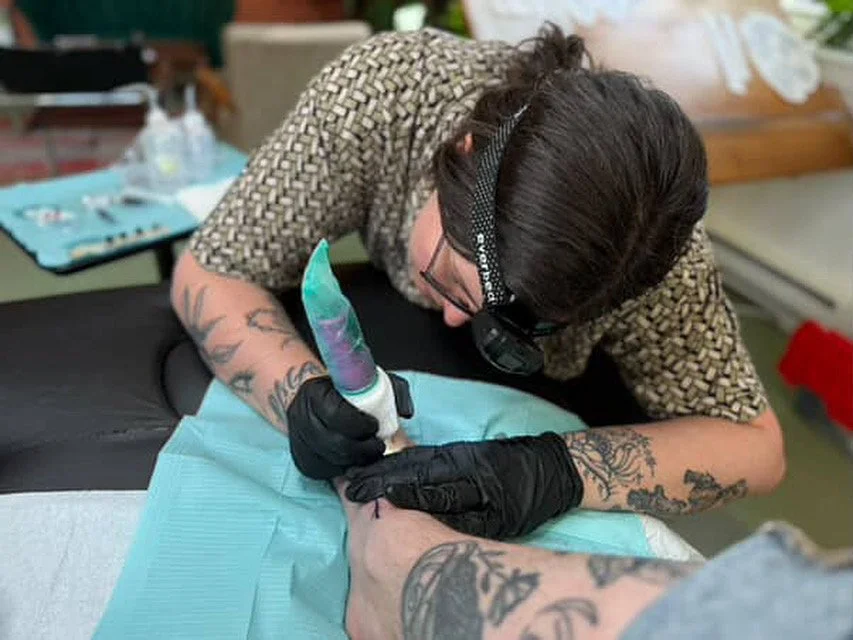Maya tattooing