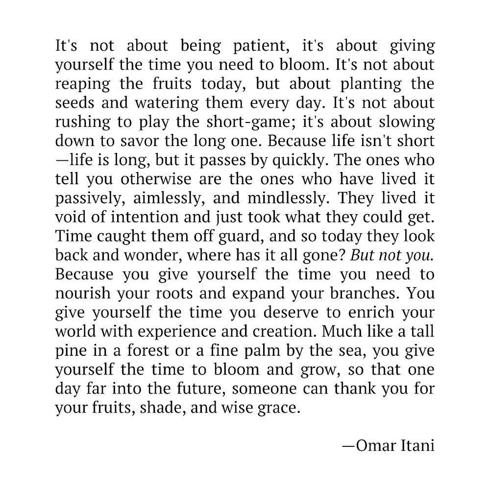 Slow down Sunny, what&rsquo;s with the rush?
.
.
.
.
.
#optimism #slowliving #writer #wordstoliveby #writersofinstagram #prose #intentionalliving #personaldevelopment #personalgrowth #mindfulness #mindfulliving #bloomandgrow #dailymotivation #giveyou