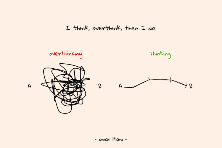 8 Steps To Help You Stop Overthinking Everything — Omar Itani