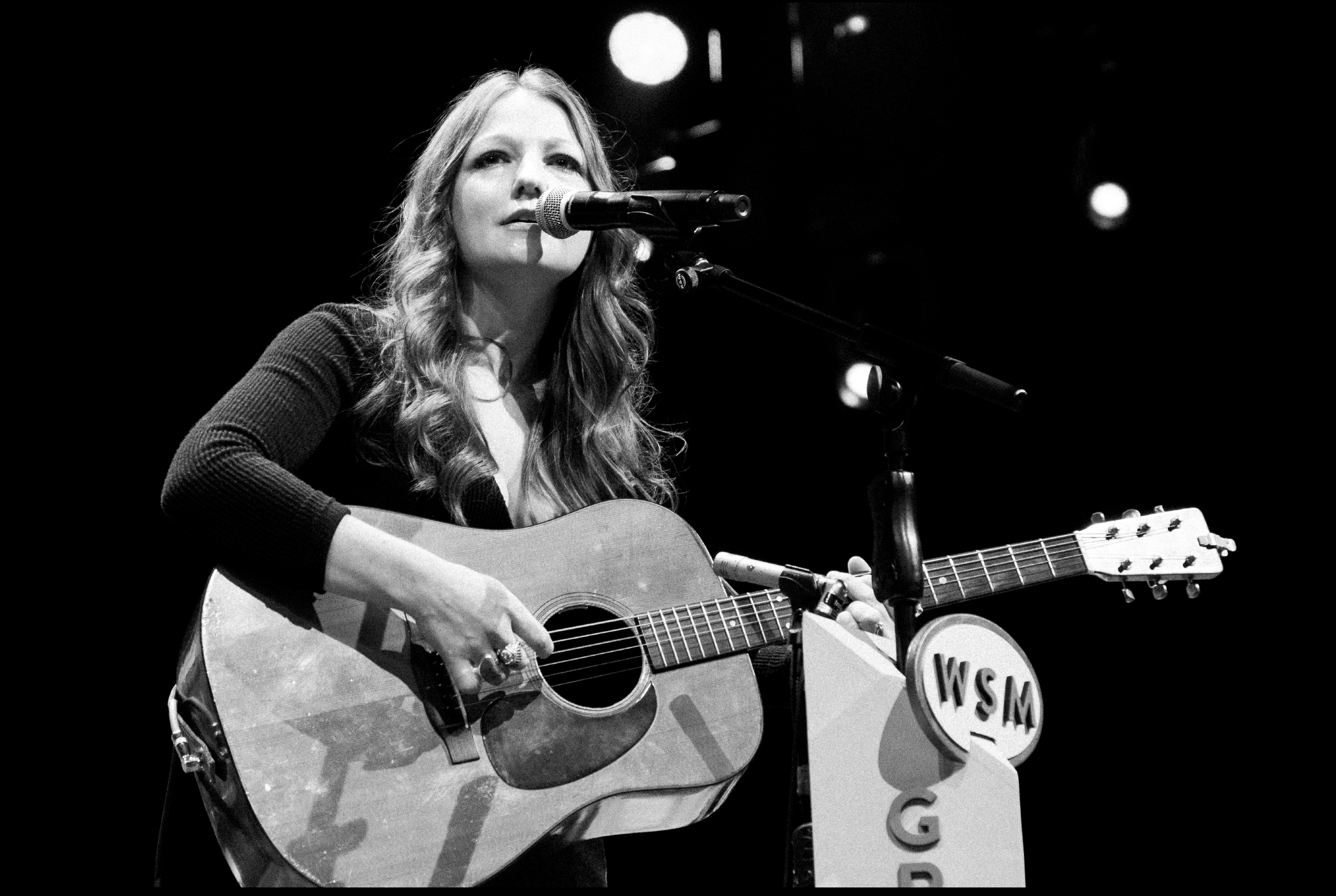 Kelsey Waldon playing at the Grand Ole Opry
