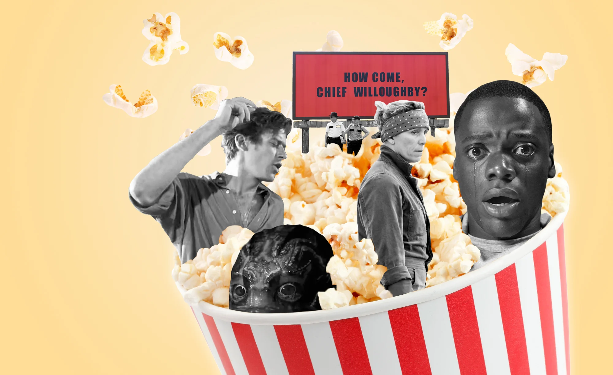 New York Daily News Photo Illustration: “Everything you need to know about the 2018 Oscars.”