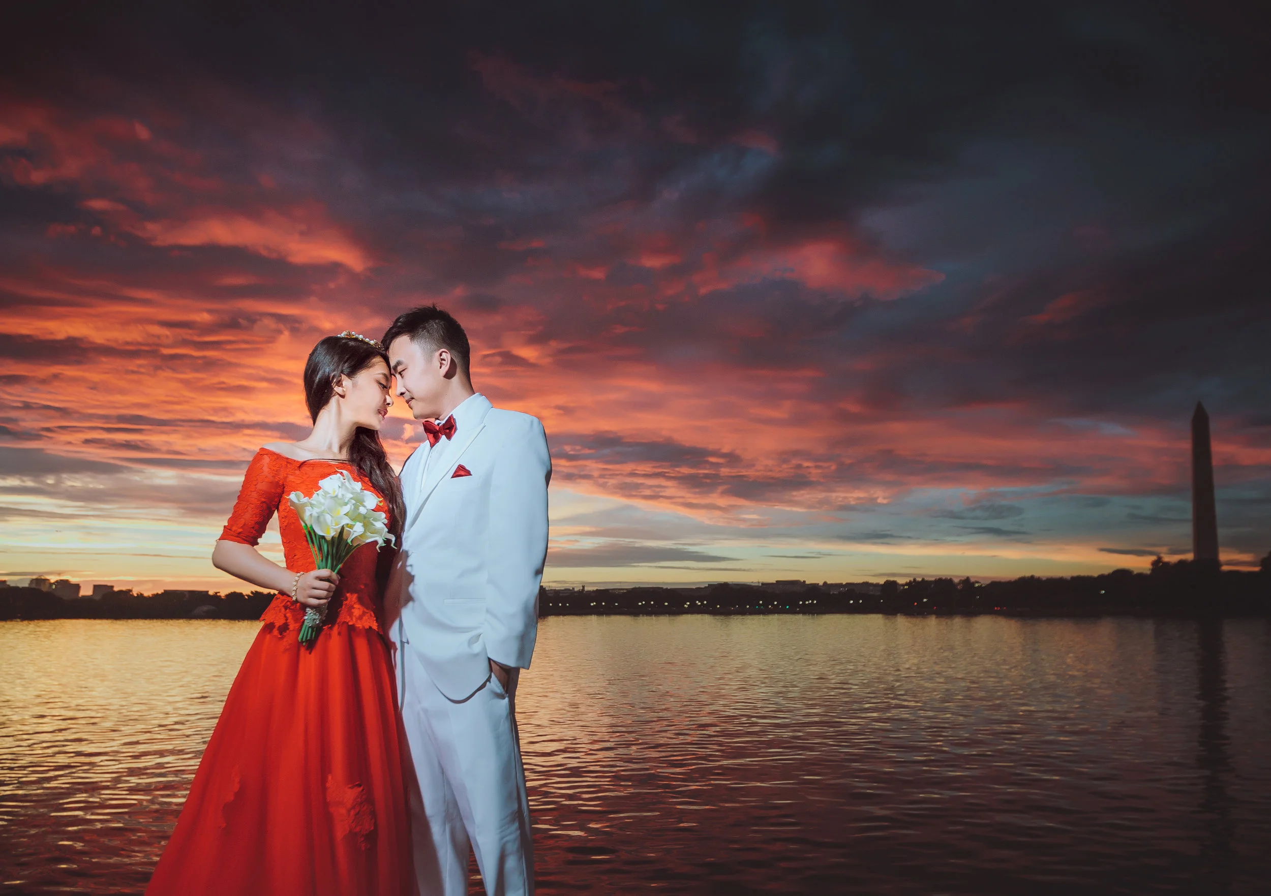 Tidal Basin sunset