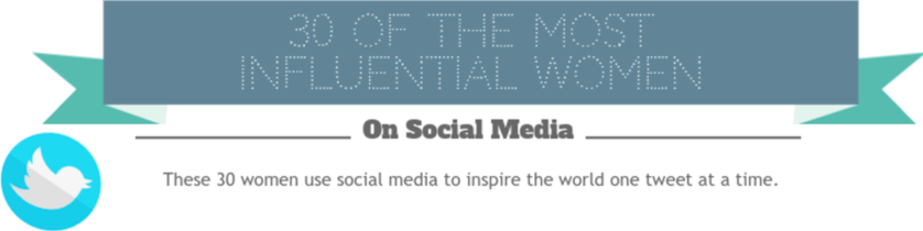 #GoodRead | 30 of the Most Influential Women On Social Media