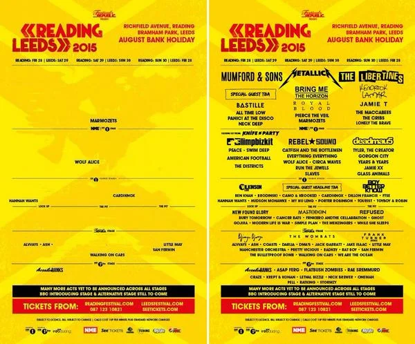 Hall of Shame | Reading & Leeds Festival 2015