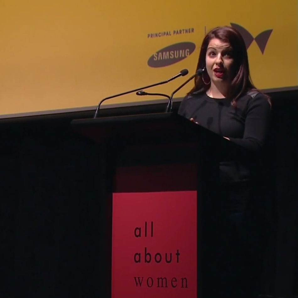 #GoodRead | Anita Sarkeesian's "What I Couldn't Say" at All About Women 2015