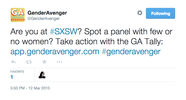 #GoodRead | GenderAvenger Wants You to Report All-Male SXSW Panels With Its Simple App