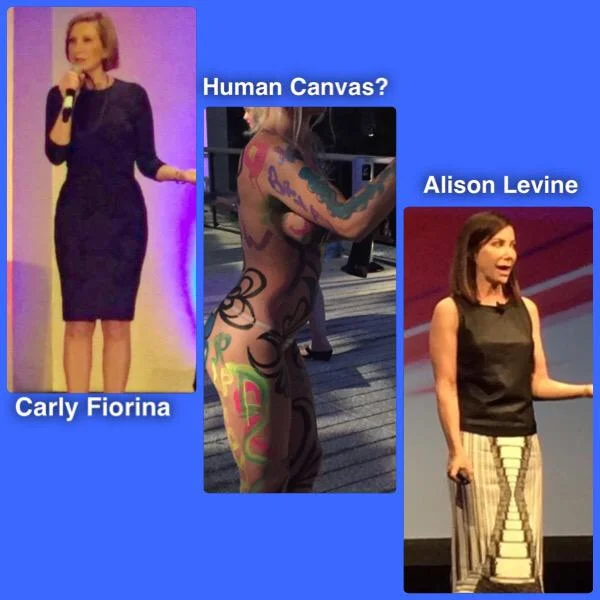 #GoodRead | This leadership conference featured Carly Fiorina... and naked women?