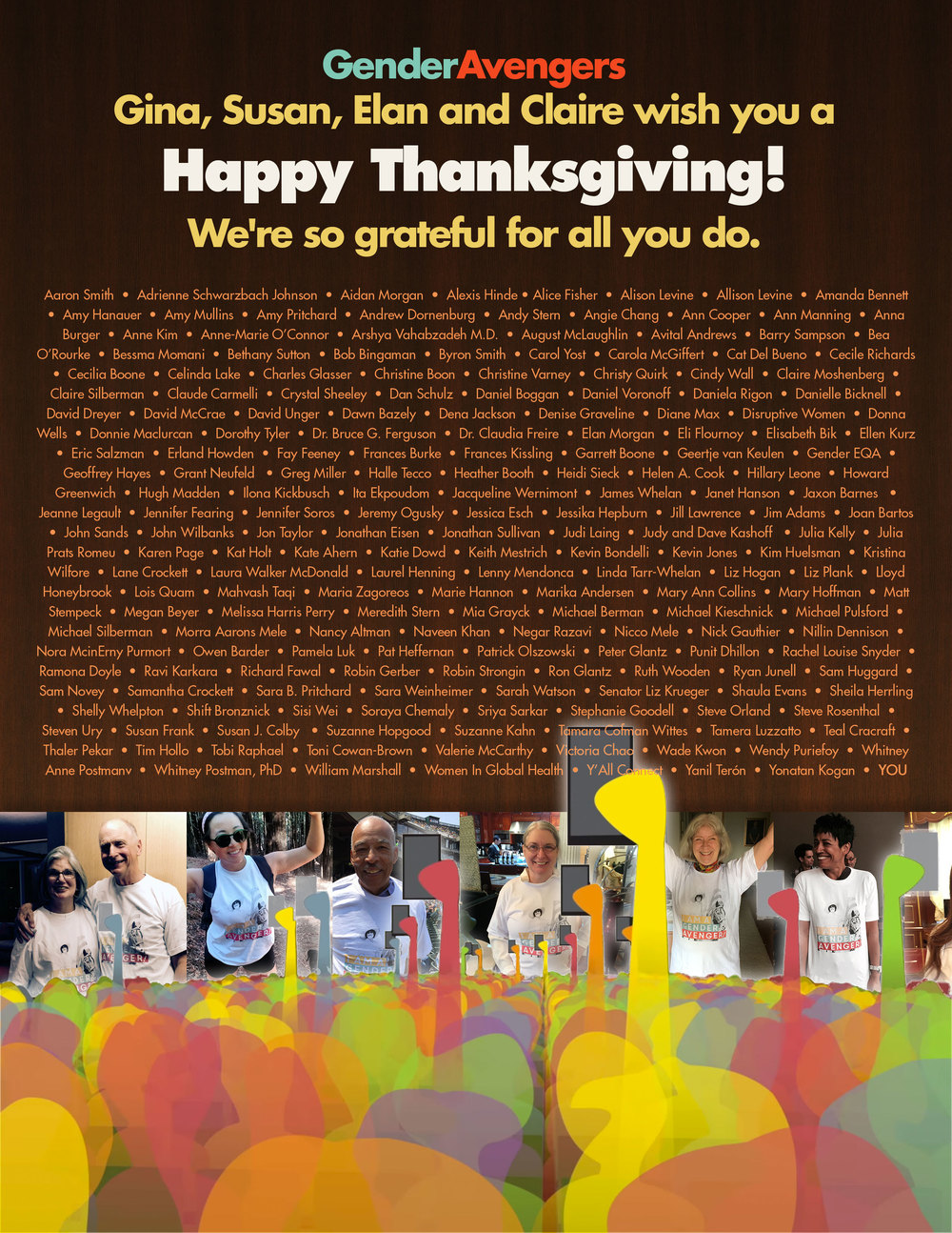 Happy Thanksgiving! Who's talking at your table? — GenderAvenger