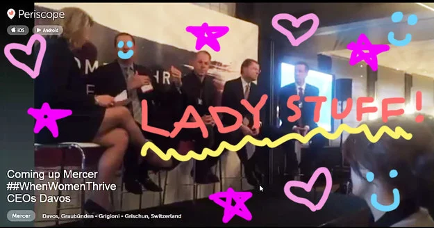 #GoodRead | Here's How To Have A Panel About Women At Davos