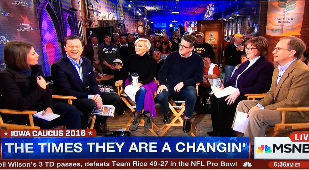 How GenderAvenger and Morning Joe Viewers Won with the Iowa Caucus 2016